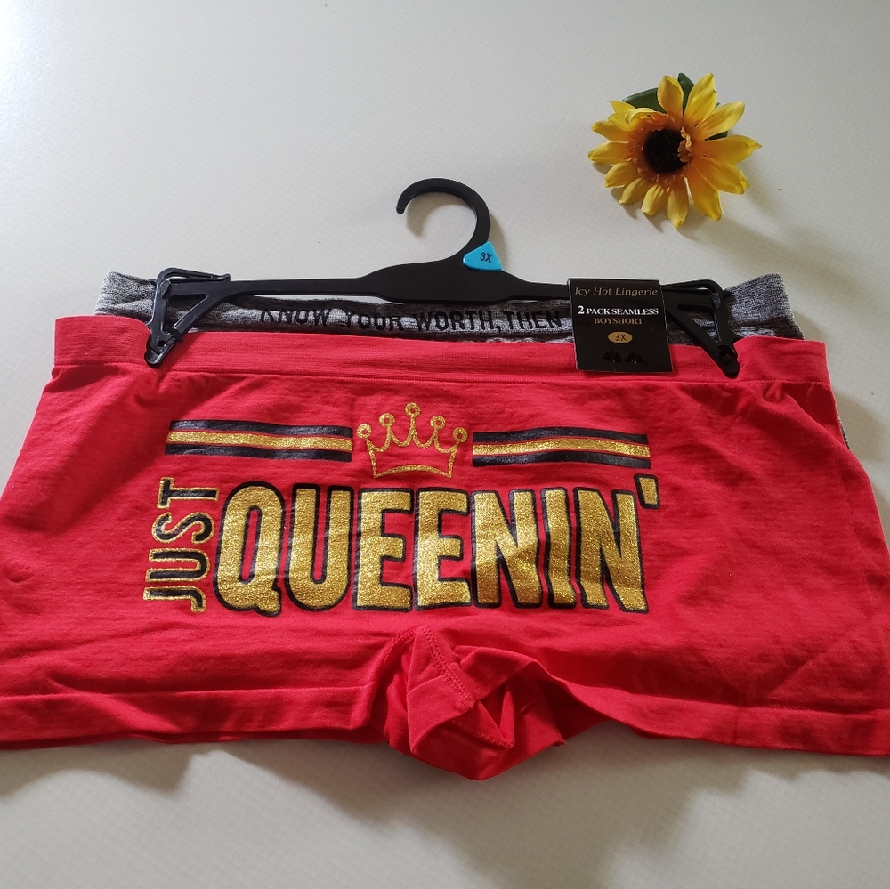 Just In:New Women's Plus Just Queenin' Seamless …